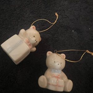 Russ Baby Bear Christmas Ornaments
